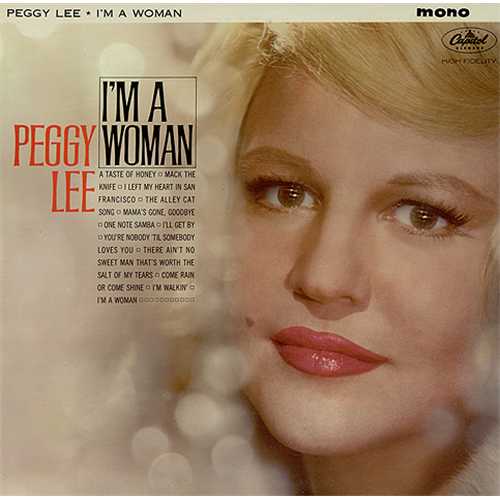 Peggy Lee I'm A Woman vinyl LP album (LP record) UK PEGLPIM408820