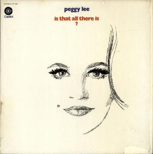 Peggy Lee Is That All There Is? vinyl LP album (LP record) US PEGLPIS699103