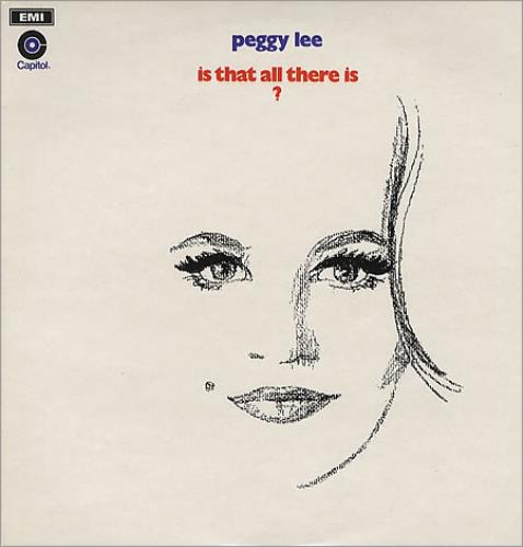 Peggy Lee Is That All There Is - Factory Sample vinyl LP album (LP record) UK PEGLPIS362229