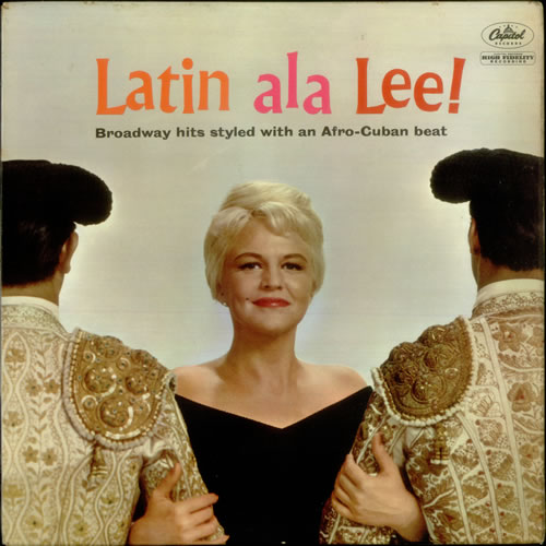 Peggy Lee Latin Ala Lee! - 1st vinyl LP album (LP record) UK PEGLPLA544907