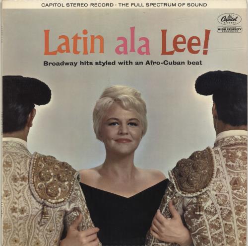 Peggy Lee Latin Ala Lee! vinyl LP album (LP record) UK PEGLPLA376638