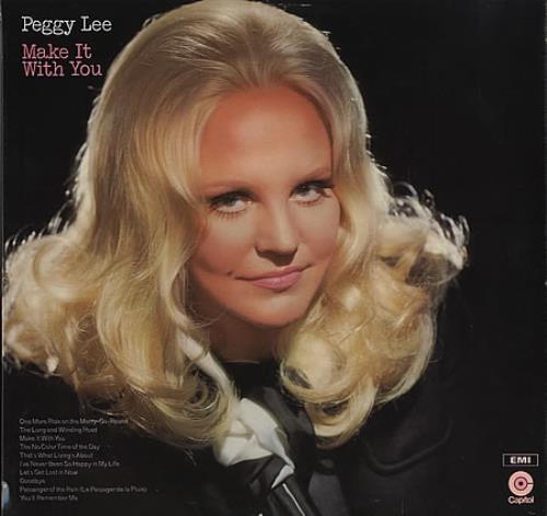 Peggy Lee Make It With You vinyl LP album (LP record) UK PEGLPMA362224