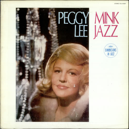 Peggy Lee Mink Jazz vinyl LP album (LP record) Japanese PEGLPMI523595