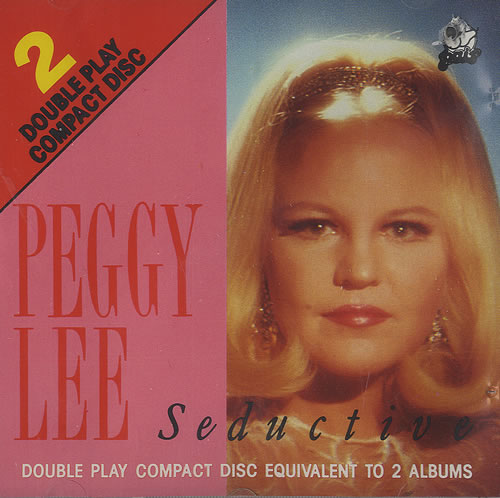 Peggy Lee Seductive! CD album (CDLP) Canadian PEGCDSE492533