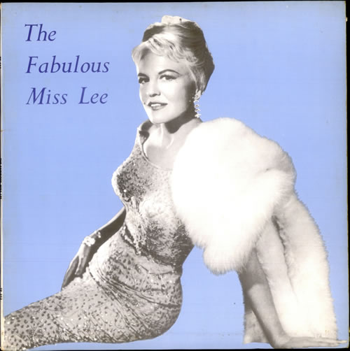 Peggy Lee The Fabulous Miss Lee vinyl LP album (LP record) UK PEGLPTH511869