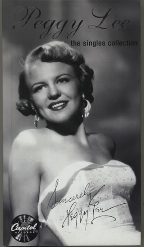 Peggy Lee The Singles Collection 4-CD album set UK PEG4CTH642311