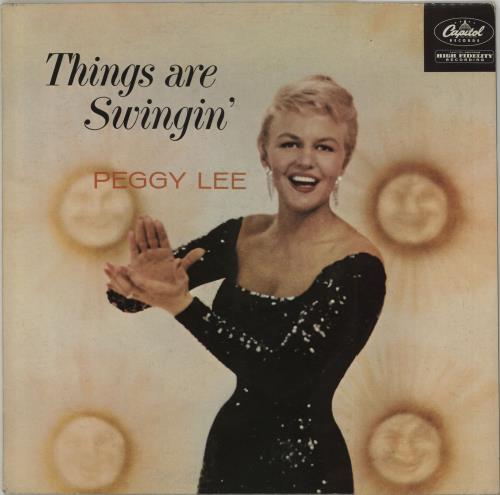 Peggy Lee Things Are Swingin' vinyl LP album (LP record) Dutch PEGLPTH676430