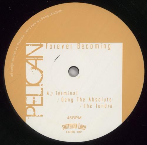 Pelican Forever Becoming 2-LP vinyl record set (Double LP Album) US P4L2LFO863432