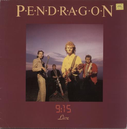 Pendragon 9:15 Live vinyl LP album (LP record) UK NDGLPLI381249