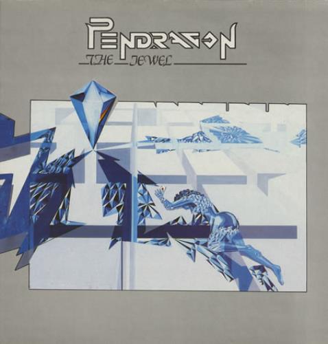 Pendragon The Jewel - test pressing vinyl LP album (LP record) UK NDGLPTH381254