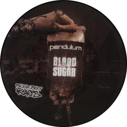 Pendulum Blood Sugar 12" vinyl picture disc (12 inch picture record) UK PNU2PBL753089