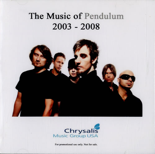 Pendulum The Music Of Pendulum CD-R acetate US PNUCRTH549935