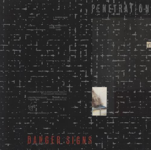 Penetration Danger Signs 12" vinyl single (12 inch record / Maxi-single) UK PEN12DA159880