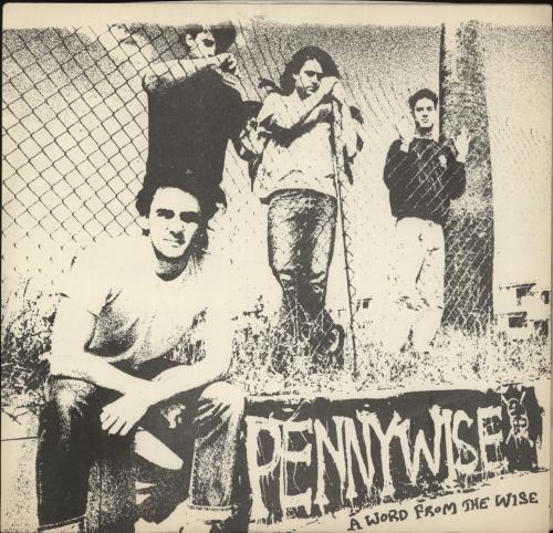Pennywise A Word From The Wise 7" vinyl single (7 inch record / 45) US PNY07AW870540