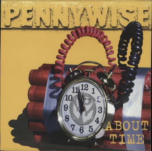 Pennywise About Time vinyl LP album (LP record) US PNYLPAB869468