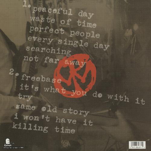 Pennywise About Time vinyl LP album (LP record) US PNYLPAB869468