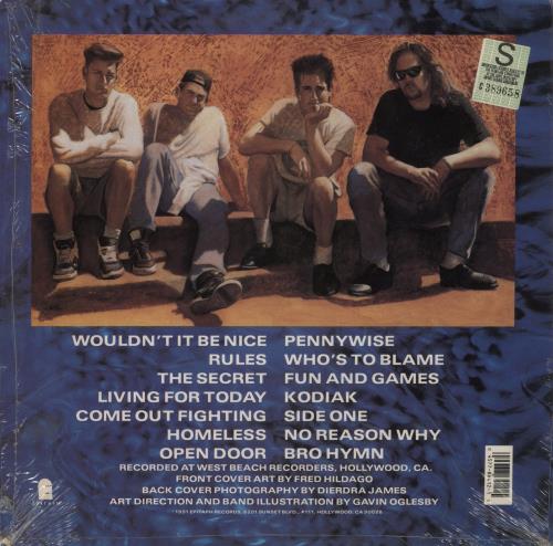 Pennywise Pennywise vinyl LP album (LP record) US PNYLPPE864049