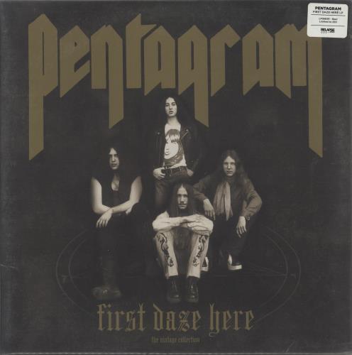 Pentagram First Daze Here: The Vintage Collection - Yellow Beer Vinyl vinyl LP album (LP record) US PE8LPFI878441