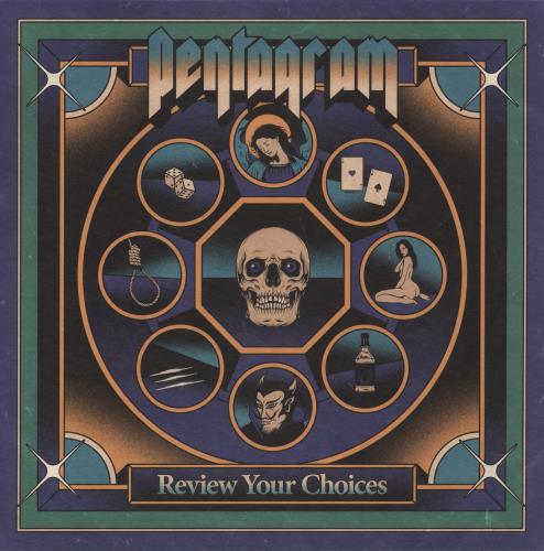 Pentagram Review Your Choices vinyl LP album (LP record) Italian PE8LPRE866390
