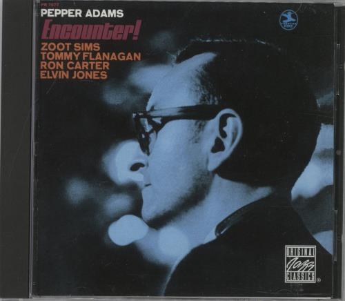 Pepper Adams Encounter! CD album (CDLP) US PI1CDEN891090