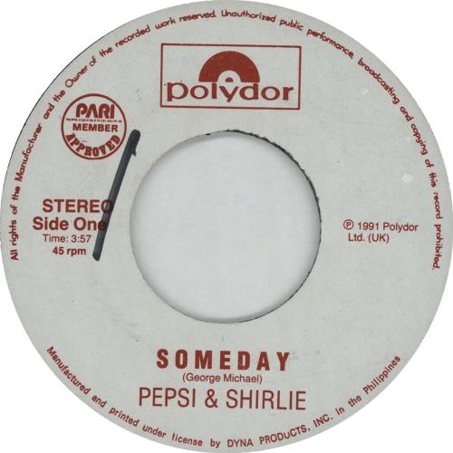Pepsi & Shirlie Someday 7" vinyl single (7 inch record / 45) Philippino P&S07SO644335