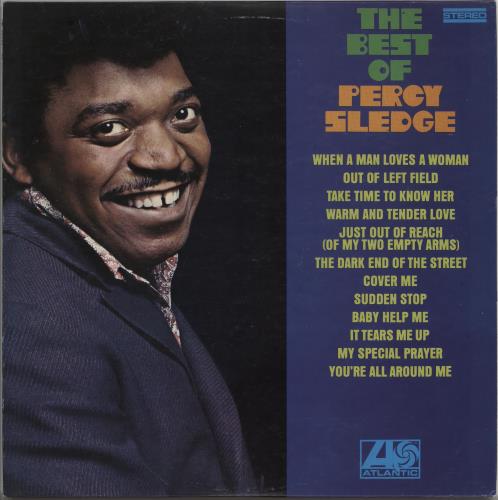 Percy Sledge The Best Of Percy Sledge vinyl LP album (LP record) Yugoslavian PSLLPTH765481