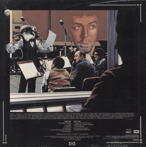 Percy Thrillington Thrillington - Sealed vinyl LP album (LP record) US PCYLPTH419674