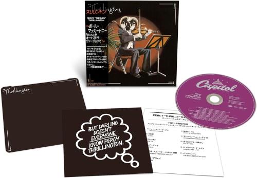 Percy Thrillington Thrillington - SHM-CD SHM CD Japanese PCYHMTH858545