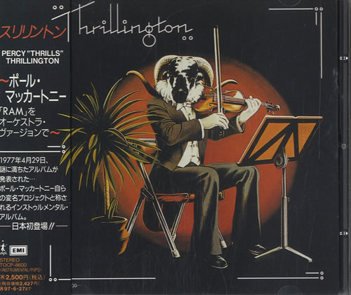Percy Thrillington Thrillington Japanese Promo CD album (CDLP) (547483)