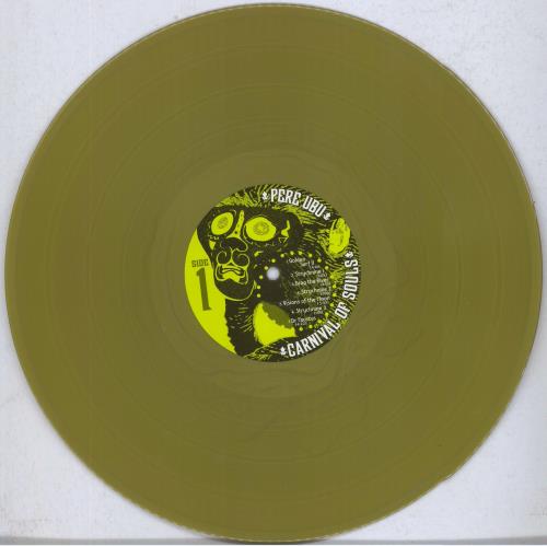 Pere Ubu Carnival Of Souls - Gold Vinyl vinyl LP album (LP record) UK UBULPCA829429