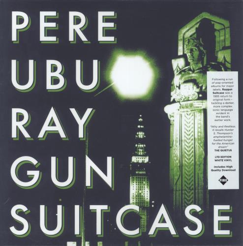 Pere Ubu Ray Gun Suitcase - RSD23 - White Vinyl vinyl LP album (LP record) UK UBULPRA829522