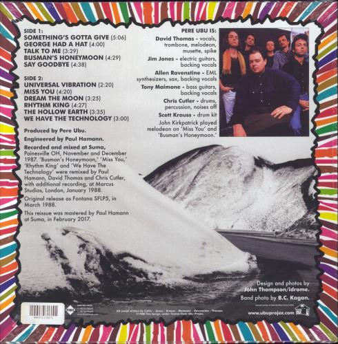 Pere Ubu The Tenement Year vinyl LP album (LP record) UK UBULPTH829421