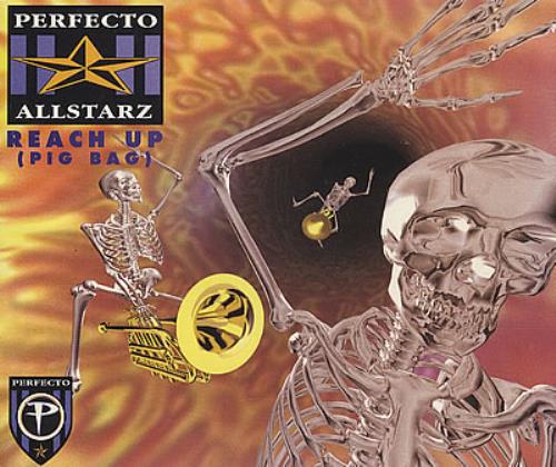 Perfecto Allstarz Reach Up [Pig Bag] CD single (CD5 / 5") UK PFLC5RE382541