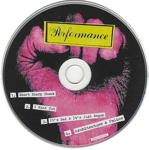 Performance Short Sharp Shock EP CD single (CD5 / 5") UK PC4C5SH387394