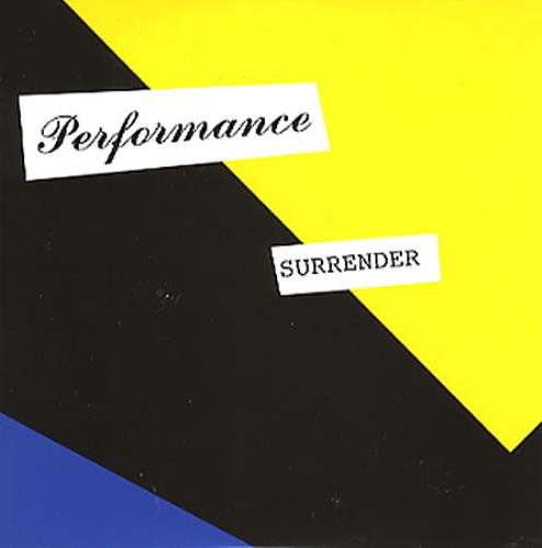 Performance Surrender CD single (CD5 / 5") UK PC4C5SU348836