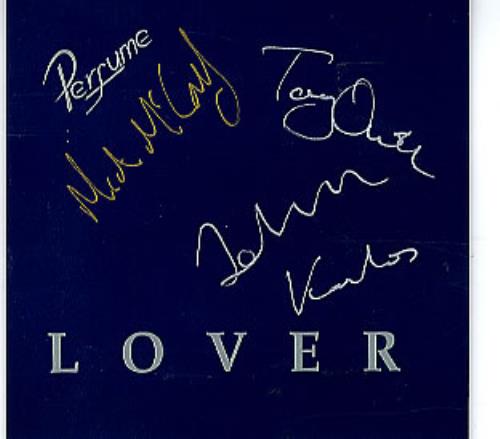 Perfume Lover - Autographed CD single (CD5 / 5") UK PFUC5LO61998