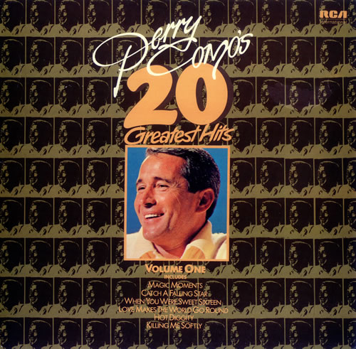 Perry Como 20 Greatest Hits vinyl LP album (LP record) UK PA9LPGR449918
