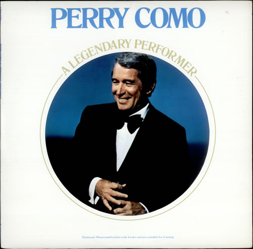 Perry Como A Legendary Performer vinyl LP album (LP record) Canadian PA9LPAL523019