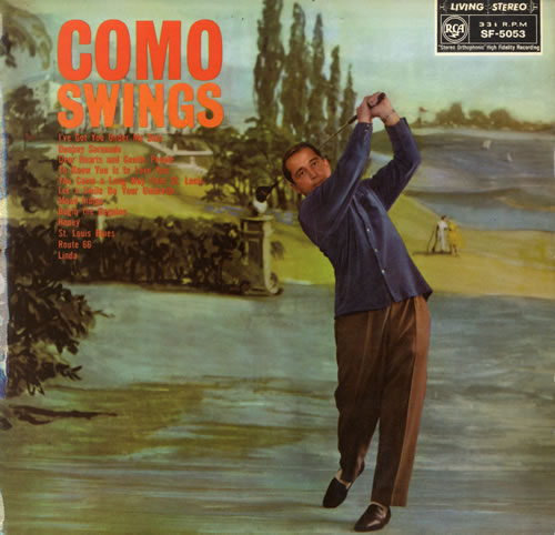 Perry Como Como Swings vinyl LP album (LP record) UK PA9LPCO562187
