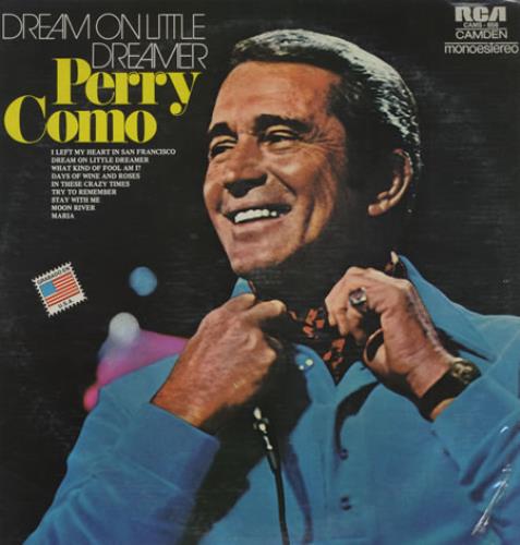 Perry Como Dream On Little Dreamer vinyl LP album (LP record) Mexican PA9LPDR390415