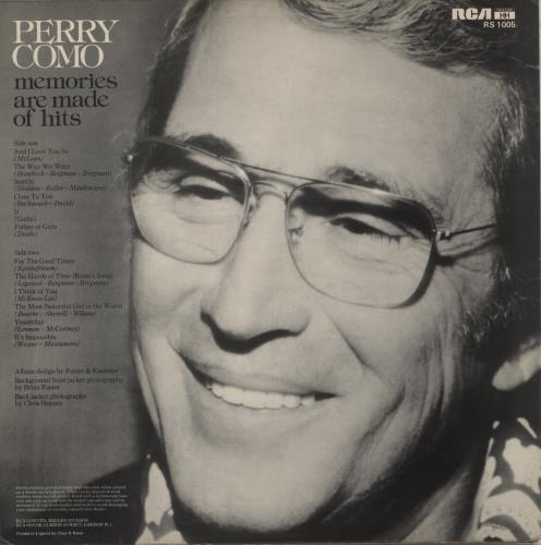 Perry Como Memories Are Made Of This vinyl LP album (LP record) UK PA9LPME425969