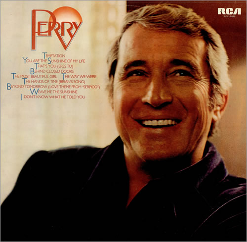 Perry Como Perry vinyl LP album (LP record) UK PA9LPPE458172