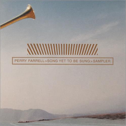 Perry Farrell Song Yet To Be Sung - Sampler CD single (CD5 / 5") US PYFC5SO190812