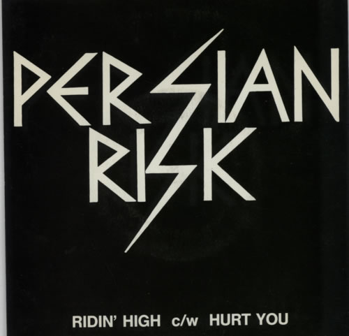 Persian Risk Ridin' High 7" vinyl single (7 inch record / 45) UK PSR07RI91563