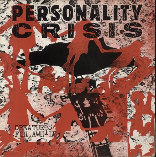 Personality Crisis Creatures For Awhile - Red Vinyl vinyl LP album (LP record) UK 9I5LPCR866591