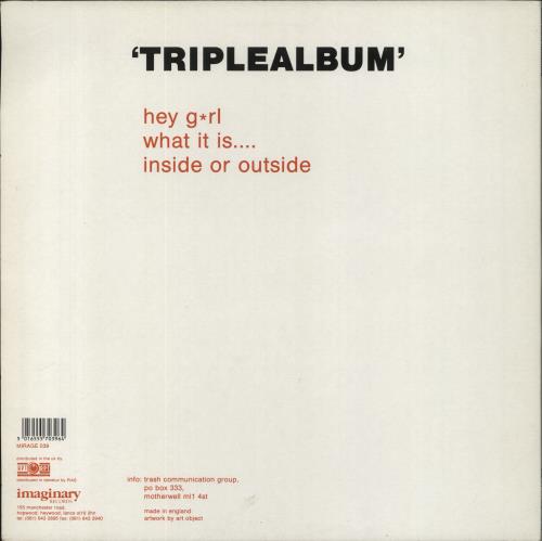 Perspex Whiteout Triplealbum 12" vinyl single (12 inch record / Maxi-single) UK PY612TR671370