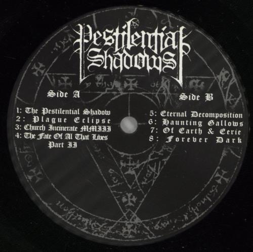 Pestilential Shadows Embrace After Death vinyl LP album (LP record) Australian 9J0LPEM865916