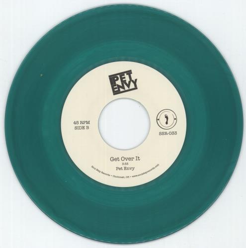Pet Envy For Keeps - Green Hazy Jade Vinyl 7" vinyl single (7 inch record / 45) US -E307FO883616