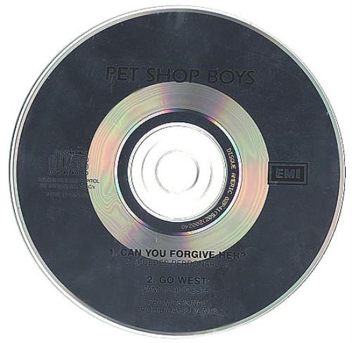 Pet Shop Boys �Puedes Perdonarla? - Can You Forgive Her? CD single (CD5 / 5") Mexican PSBC5PU380498
