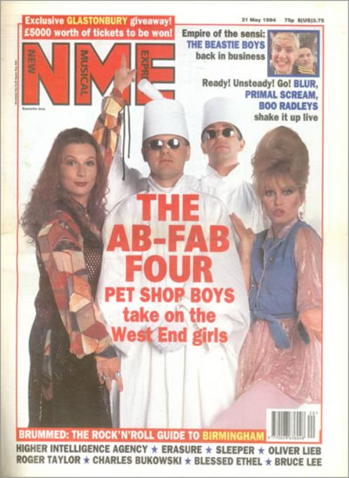 Pet Shop Boys 2 x Melody Maker + 2 x NME magazine UK PSBMAXM523522